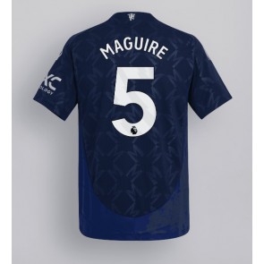 Manchester United Harry Maguire #5 Gostujuci Dres 2024-25 Kratak Rukavima